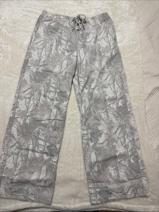 Vanilla Star Pants - Vanilla Star Gray Camouflage Drawstring Joggers